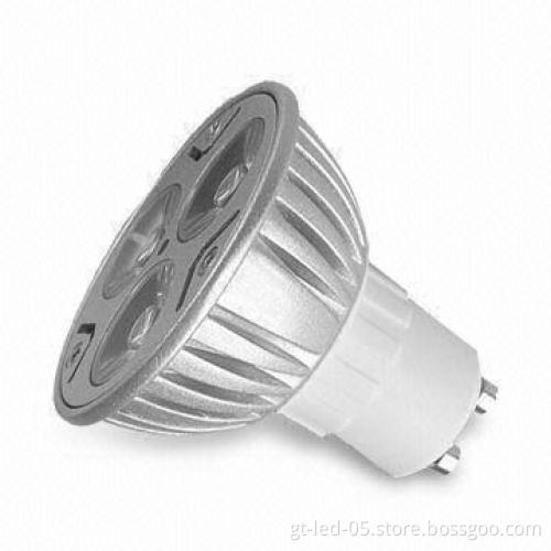 GU10 LED Spotlight with Low Power Consumption and Low Light Attenuation
